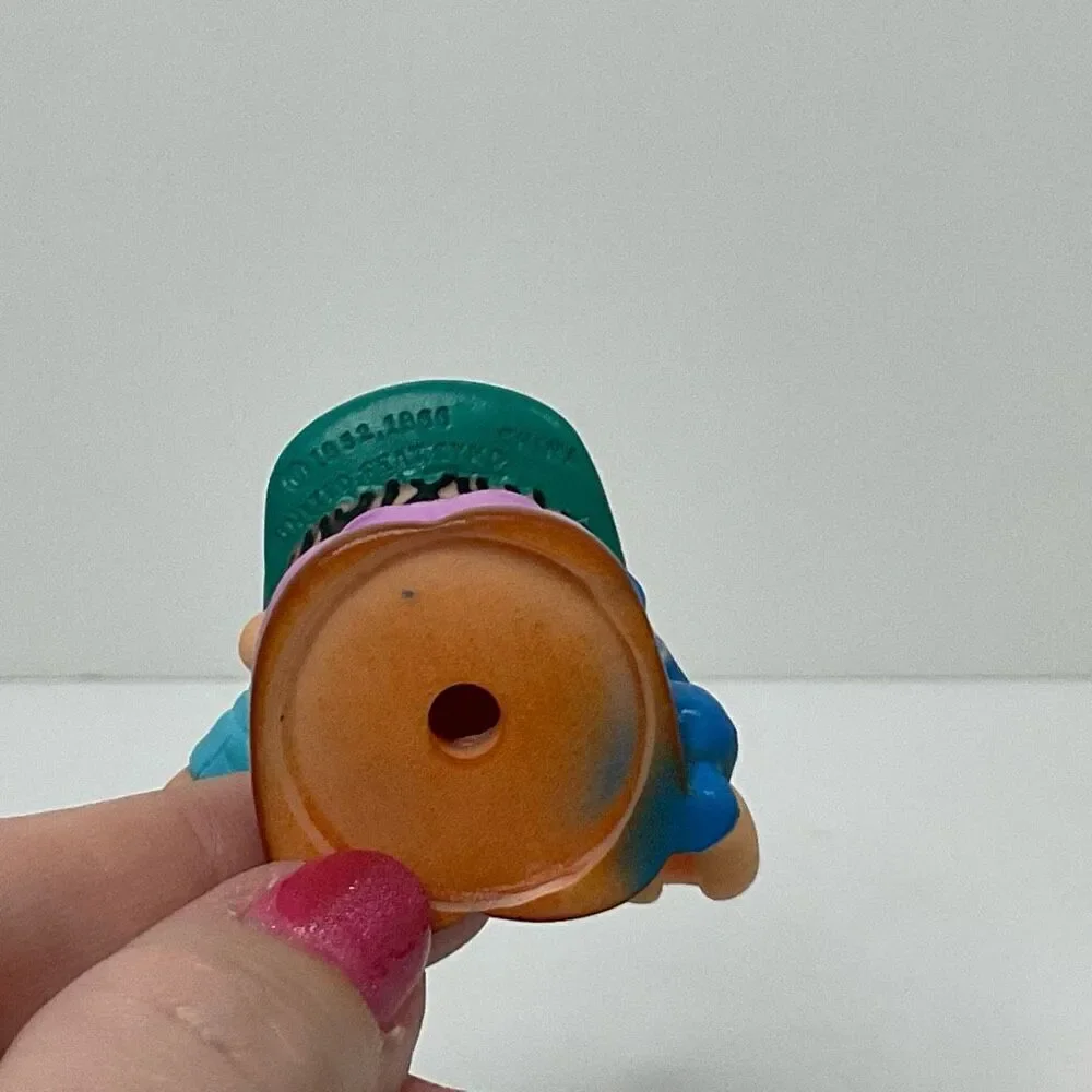 vtg mcdonalds happy meal toy peanuts farm linus charlie brown figure 2.5 inch lo